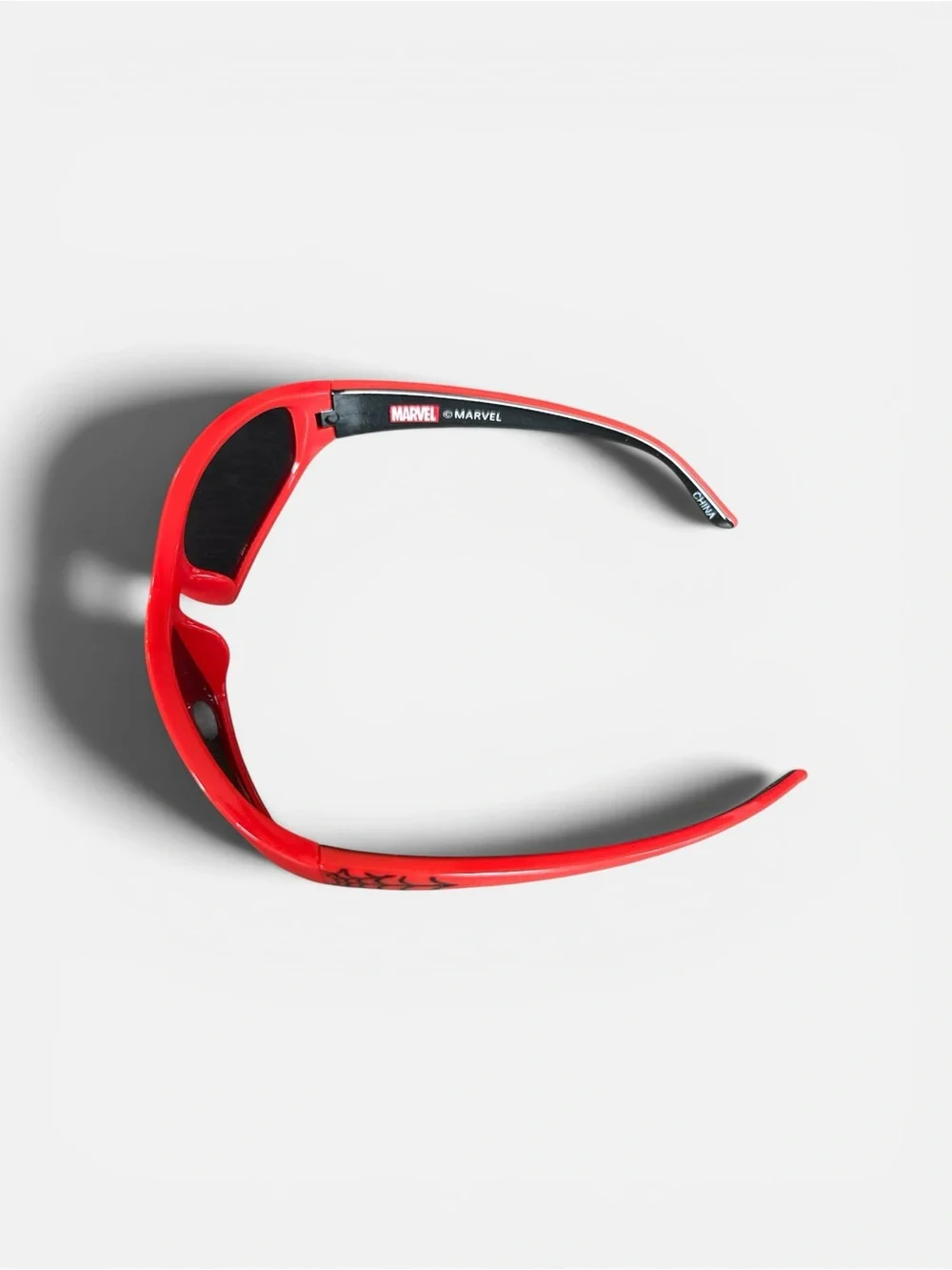 Marvel Kids Red Frame Black Lens Sunglasses - Sport Wrap
